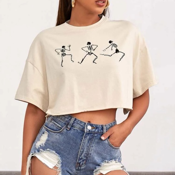 SHEIN Tops - Skeleton shirt